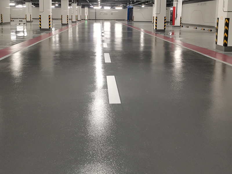 橘紋環(huán)氧砂漿地坪(圖4) 橘紋環(huán)氧砂漿地坪(圖4)